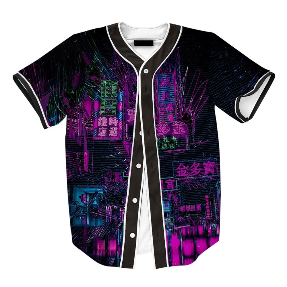 NWOT Freshhoods Night Mixer Jersey